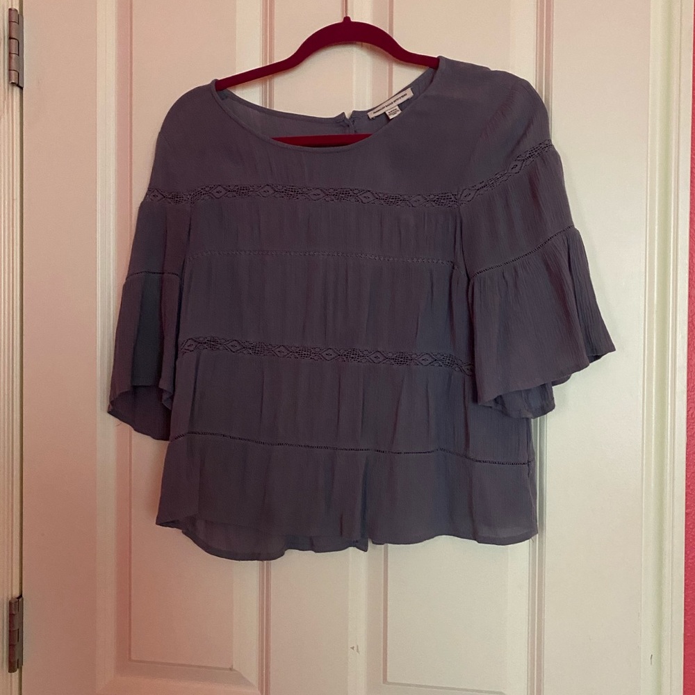 Flowy layered top